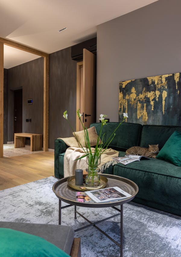 living with beautiful decor