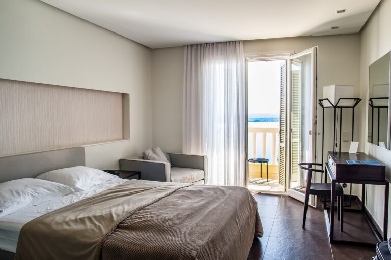 guest room with relaxation space